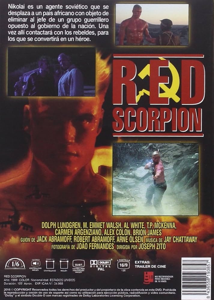 その他 Red Scorpion (1989 Film) Amazon.com: Red Scorpion (1988) [ NON-USA FORMAT, PAL, Reg.0